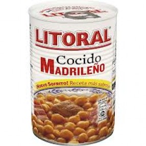LITORAL Cocido madrileño lata 440 grs